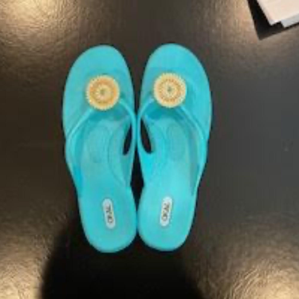 OKAb Sandals Teal Size ML( Size 9)